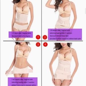 Postpartum 3 in 1 belt